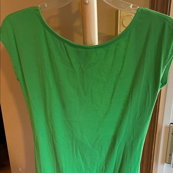 Free People Beach Vibrant Green Mini Dress - Picture 7 of 8